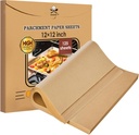 Ninja Flip Air Fryer Accessories, 12x12Inch Parchment Paper Sheets for Ninja Flip Toaster Oven&Air Fryer SP151 SP351, 125 Pcs Ninja Flip Up Air Fryer Toaster Oven Ninja Foodi Accessories
