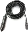 1.6M 12V 24V Plastic Material Electric Lunch Boxes Power Cord Electric Heated Lunch Boxes Power Cord Adapter for Car Use, 1.5m