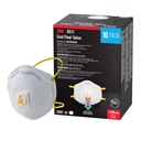 3M 8511 Sable à paroi sèche N95 Respirateur jetable à écoulement froid, 10-Pack
