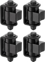 Heavy Duty Gate Hinges, Adjustable Bearing Gate Hinge, Hold up to 1100lbs, Weld-on Hinge for Swing Gate, Driveway Gate, Fence Hinges, Entry Gate, 4 Pack