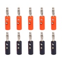 Électronique Spices 4mm Banana Connector Plug (5 paire)