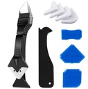 King&Charles Silicone Caulking Tool Kit, 3in1 Caullk&Grout Remover Tool