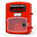 HaveIt® Front Door Wall Mounted Light Plastic Letter Box,Boîte à suggestions,Boîte compatible pour la maison/bureaux/collèges/établissements/écoles avec serrure (couleur rouge, 25 cm x 26 cm x 11 cm) (Boîte à plaintes)