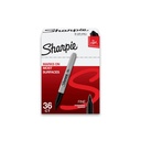 Marqueurs permanents Sharpie, ensemble en vrac, marqueurs à pointe fine, pour plastique, métal, bois, et plus, noir, 36 comte