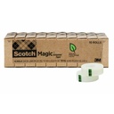 Scotch Magic Greener Tape, 0.75 en .x 900 en., 10 rouleaux