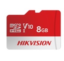 HIKVISION Extreme 8 Go microSDXC Classe de carte mémoire 10, V30, 20 Mo/s Lecture, 10 Mo/s Vitesse d'écriture: Compitable avec Smartphones, Caméra, CCTV, Protection contre les gouttes.
