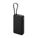 Xiaomi Power Bank 5i 20000mAh 67W Turbo Charging PD 3.0 & PPS="in-Built Cable"12 Layer Protection"Digital Display"Triple Output Ports"Supporte Ordinateur portable, Comprimé, Téléphone, Ecouteur (Jet Black)- 2026 Nouveau lancement