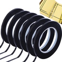 GoProver Ensemble de 6 pcs 3mm 1/8 pouce Lightning Largeur Graphic, 108 pieds longs par rouleau