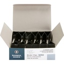 Binder Clips, noir, gros (paquet de 12)