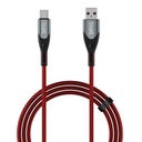 boAt Câble de charge rapide de type A à C 65W avec transfert de données 480 Mbps, câble sans angle en nylon de qualité supérieure et alliage d'aluminium durable Shell (rouge martien)