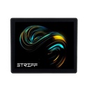 STRIF Mpad Mouse Mat 230X190X3mm Gaming Mouse Pad, Base en caoutchouc antidérapant, Surface imperméable, Texturé Premium, Compatible avec les souris laser et optique (Noir unique)