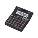 Casio MJ-12D 150 Étapes Vérifier et corriger Calculateur financier bureau, Noir