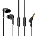 GOBOULT WiredX 250 Earphones avec 3.5 mm Jack, 12mm Basse Pilotes, Contrôles en ligne, Earphones Wired Casques avec micro