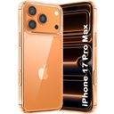 Housse de protection pour iPhone 17 Pro Max (PC & TPU, transparent)