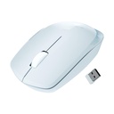 Zébronique sans fil souris, 2.4GHz, 3200 DPI, 3 boutons, confortable et ergonomique, USB Nano récepteur, interrupteur marche/arrêt, mode d'alimentation-sauvetage, fonctionne sur la plupart des surfaces, pour Mac