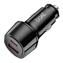 boAt 55W Chargeur de voiture avec double port USB-A et USB-C; prend en charge les protocoles de charge avancée QC, PD et PPS