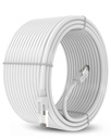Câble Ethernet FedUS Cat6, haute vitesse 10M 550MHZ / 10 Gigabit Speed UTP câble LAN, câble réseau Internet câble RJ45 câble LAN fil, Patch ordinateur câble Gigabit catégorie 6 fils pour modem,WHITE