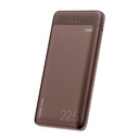 boAt EnergyShroom PB300 Neo 10000mAh Power Bank avec charge rapide 22.5W, ports de sortie 3X, supporte Android, iPhone, tablettes, écouteurs (Mocha Brown)