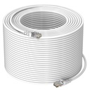 Câble Ethernet Cat6 100M 10Gbps câble LAN RJ45, blanc