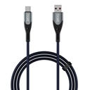 boAt Câble de charge rapide de type A à C 65W avec transfert de données 480 Mbps, câble sans angle en nylon de qualité supérieure et alliage d'aluminium durable (bleu électrique)