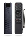 Silicone LG TV Cover Case Compatible avec le modèle 2025 et supérieur - LG Remote Cover MR25GA Full Wrap - Noir