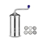 SR Presse de cuisine en acier inoxydable avec la machine 6 Jali Sev Sancha