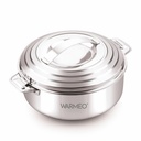 WARMEO Linea Casseroles en acier inoxydable isotherme Premium Facile à transporter Boîtes chaudes pour la cuisine