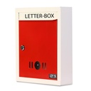 Boîte à lettres/boîte à lettres pour portail et mur (blanc)