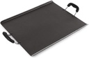 CELLO Aluminium Non-Stick Induction Base Square Dosa Patri Tawa 35 CM, Noir , Certifié ISI, haute qualité APFO sans marteau à gaz et base d'induction, résistant aux rayures, cuisson et nettoyage faciles