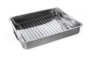 IKEA KONCIS Fermoir avec grille, acier inoxydable 40x32 cm (16x13 ") - Vendu par Stockland