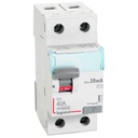 Legrand DX3 2 Polonais 240 V Classement nominal 40 A RCCB (Blanc)