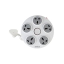 Havels Roue Star 5X 5+1 Round Extension Board (en anglais seulement) Overload, Over Current & Over Voltage Protection (en anglais seulement) 1.5 Mtr Copper Wire (en anglais seulement) ISI Certified Wire & Plug (en anglais seulement) Universal 3 Pin 5 Sockets (en anglais seulement)