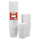 Coupes en papier 50 pcs, coupes jetables, 150 ml de thé à boissons chaudes et froides, Cofee, coupes d'eau pour fêtes, événements, bureaux et maisons