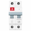 Hells Courbe AC MCB C – Disjoncteur à haute efficacité avec 13 plaques Chambre d'Arc