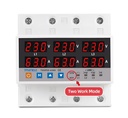 HIVAGI Taxnele 100A 3-Phase Voltage et Protecteur de courant (en anglais seulement) Modes SYNC/ASYNC (en anglais seulement)