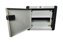 DeHM MCB Boîte porte double avec fermeture en PVC avec couvercle contre l'eau Splash (10 Way)