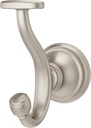 Pfister, BRH-TB0K, Tisbury Double Robe Hook, Brushed Nickel