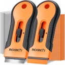 REXBETI outil de gratte-lame de rasoir, peinture, Windows, gratte-glace en verre